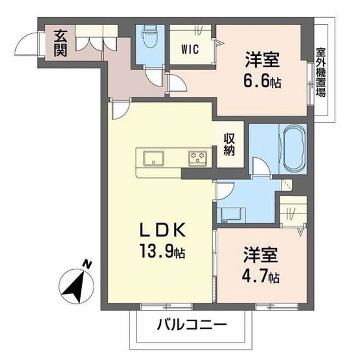 Maison de Collineの間取り