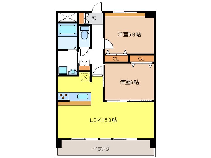 プラム正木北の間取り