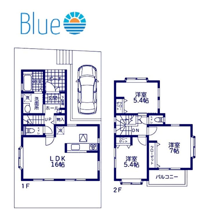 神奈川県横浜市旭区南本宿町(一戸建)の賃貸物件の間取り