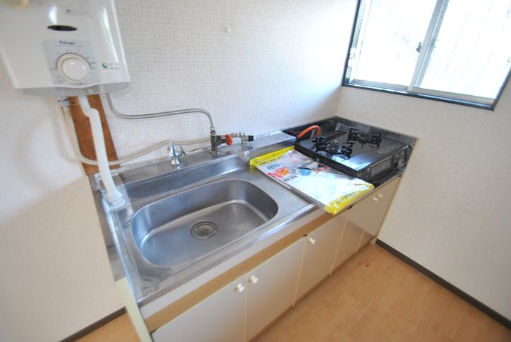 茨城県日立市多賀町3(アパート)の賃貸物件のキッチン