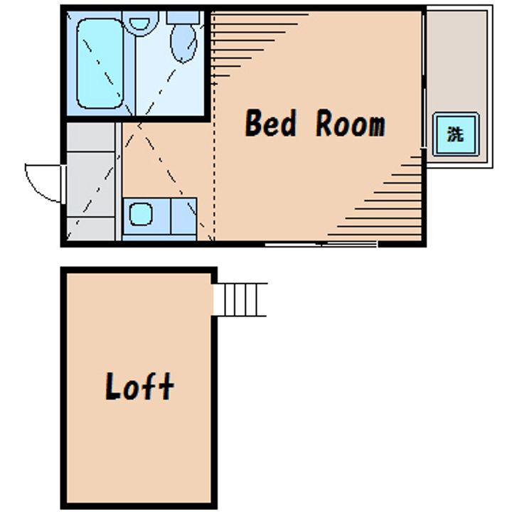 第8紀州ハイツの間取り