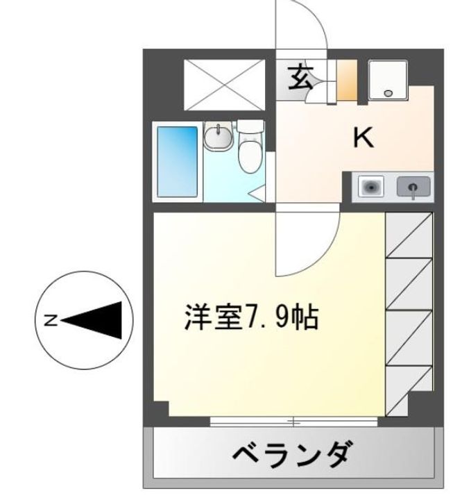 田沢ビルの間取り