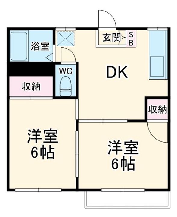 フォーブル相武台の間取り