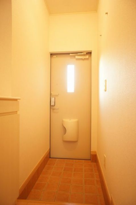 福島県いわき市内郷綴町上馬場(アパート)の賃貸物件の玄関