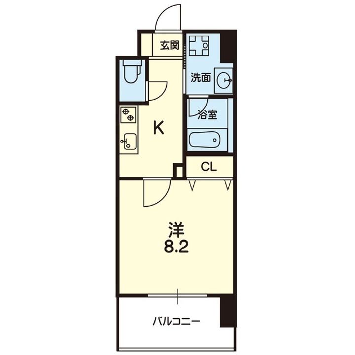 ELGRAND下通の間取り