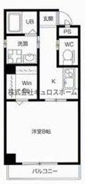 大阪府大阪市東成区神路1(マンション)の賃貸物件の間取り