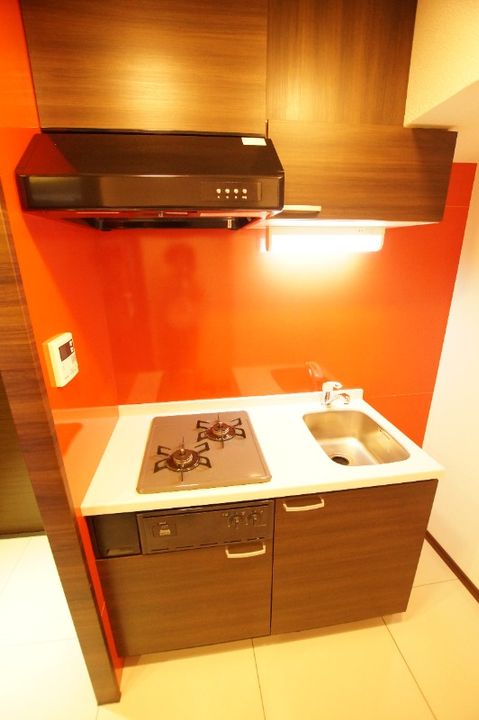 兵庫県尼崎市昭和南通6(マンション)の賃貸物件のキッチン