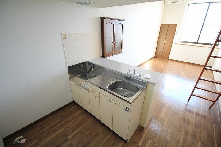 アパートメント・エコルセのキッチン