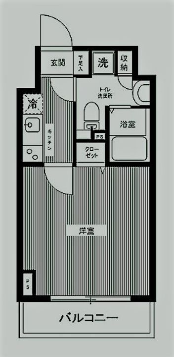 東京都江東区亀戸6(マンション)の賃貸物件の間取り