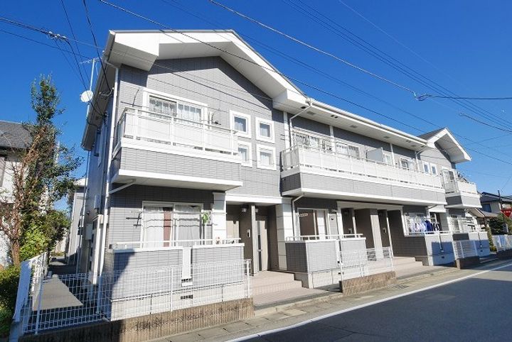 群馬県高崎市下中居町(アパート)の賃貸物件の外観