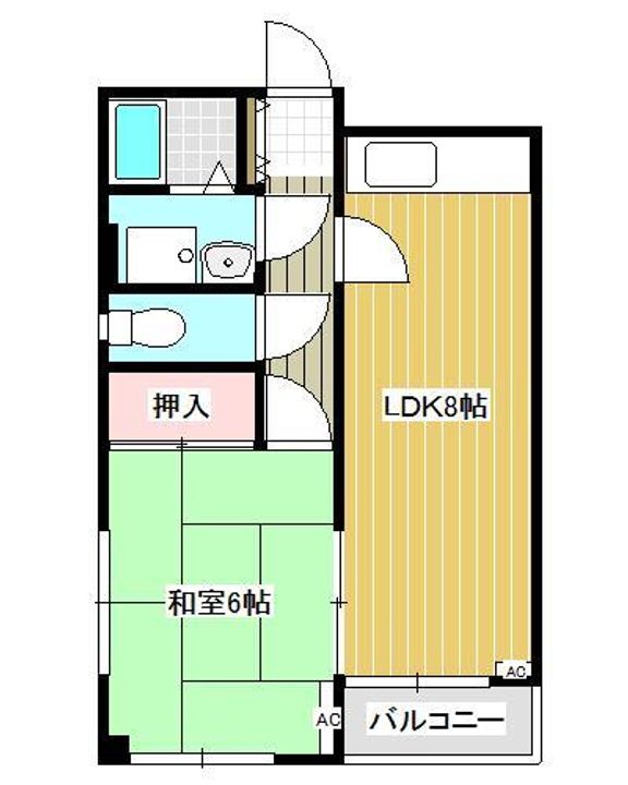 山光亭ビルの間取り