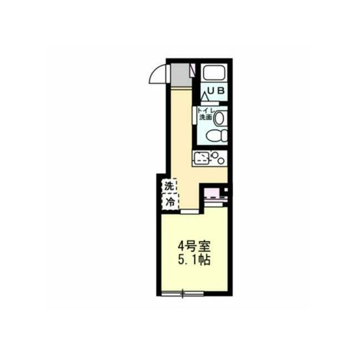 神奈川県藤沢市辻堂元町3(アパート)の賃貸物件の間取り