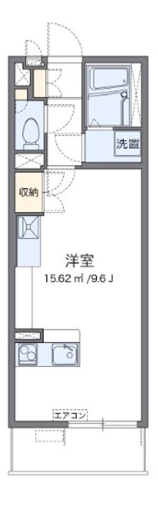 神奈川県横須賀市大津町1(マンション)の賃貸物件の間取り