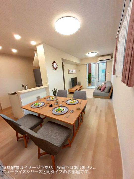 滋賀県甲賀市水口町名坂(アパート)の賃貸物件の居間