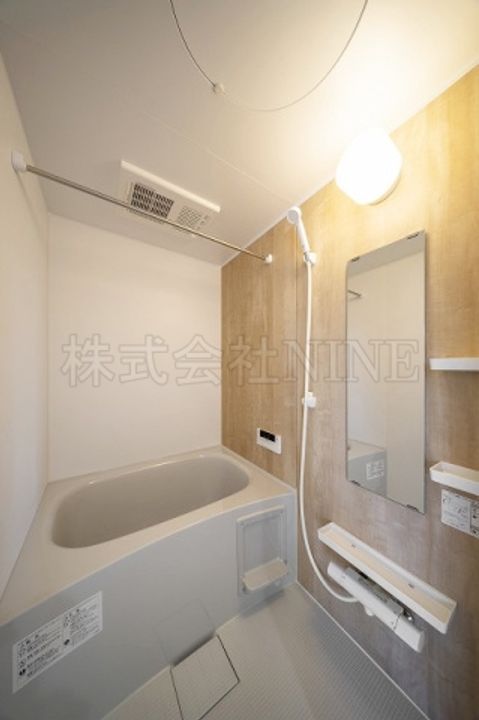 岡山県岡山市北区清輝橋4(アパート)の賃貸物件の風呂