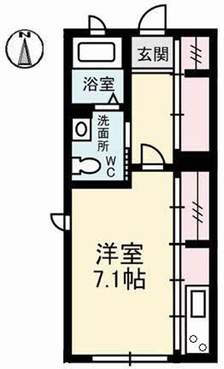 SAKURAの間取り
