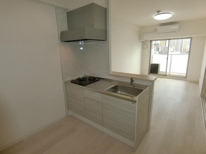 大阪府大阪市淀川区木川東3(マンション)の賃貸物件のキッチン