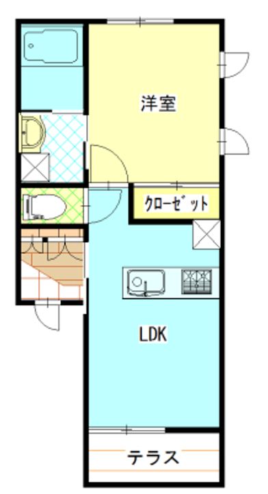 サラサナの間取り