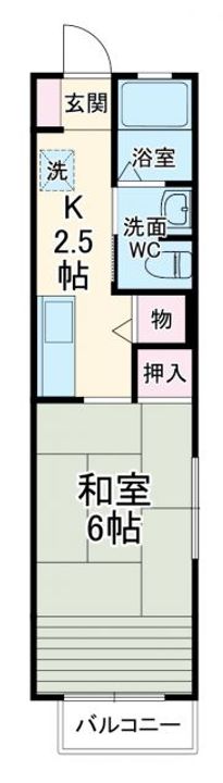 さねさしの家東棟の間取り