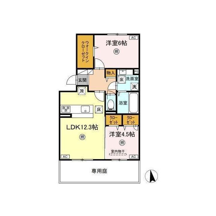 イセリーノの間取り