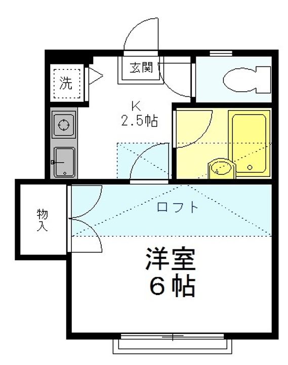 ハイマート小田原の間取り