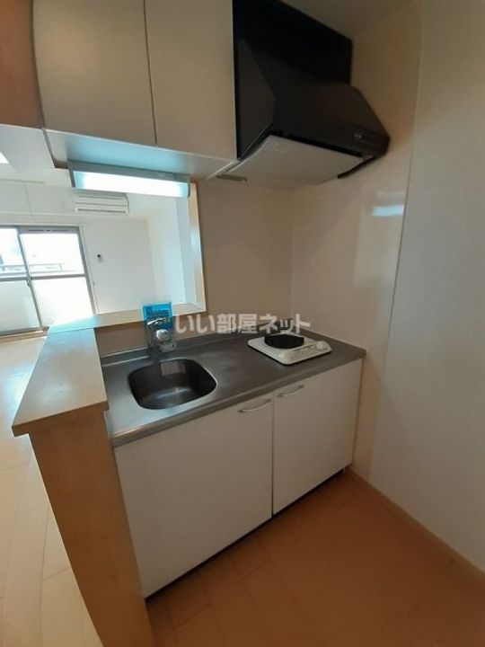 群馬県高崎市中居町4(マンション)の賃貸物件のキッチン