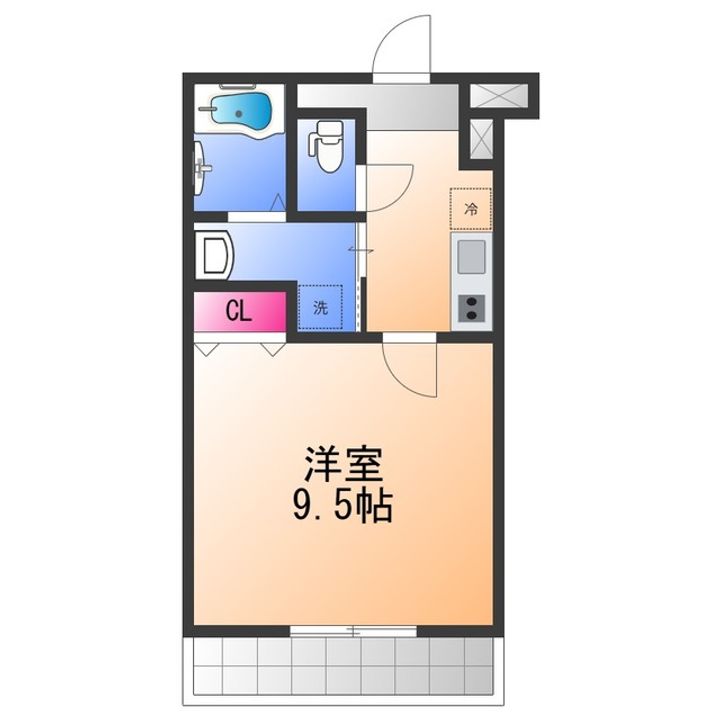 フジパレス堺鳳駅北II番館の間取り