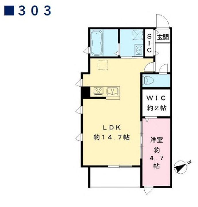 千葉県浦安市富士見2(マンション)の賃貸物件の間取り