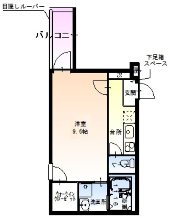 フジパレス鳳駅西III番館の間取り