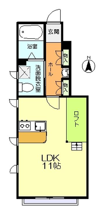 ソーグラスの間取り