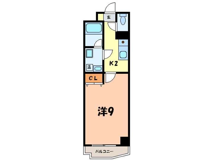 メゾンアルモニーの間取り