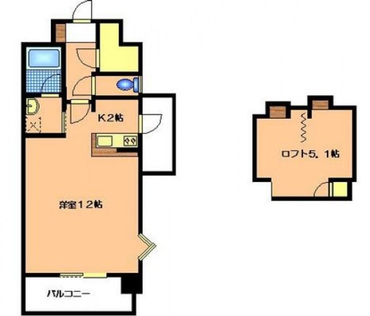 広島県広島市安佐南区緑井1(マンション)の賃貸物件の間取り