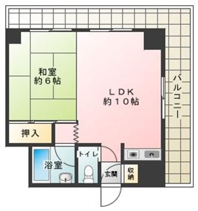 ダイアパレス白子第2の間取り