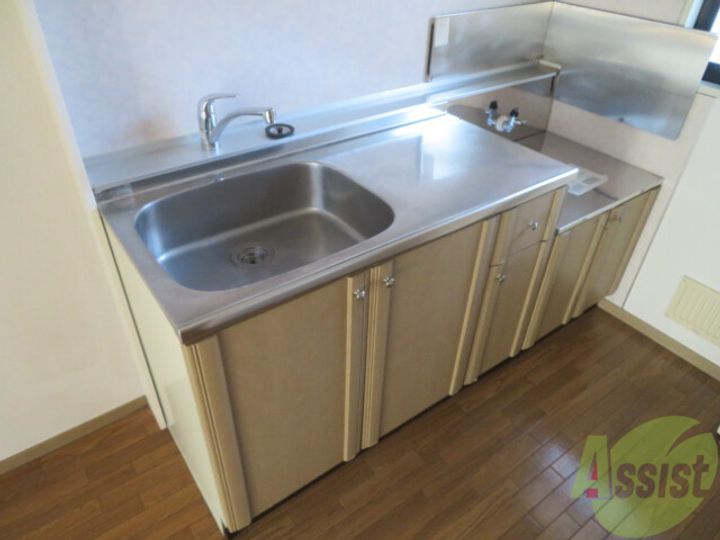 コーポサイトウB棟のキッチン