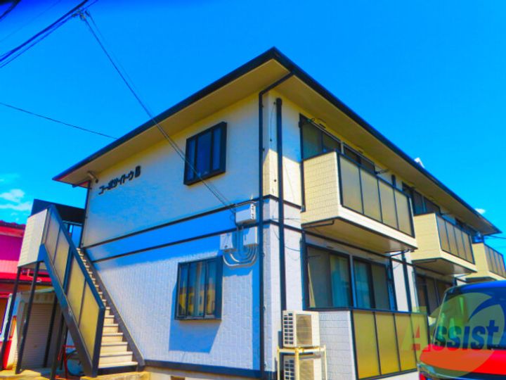 コーポサイトウB棟の外観