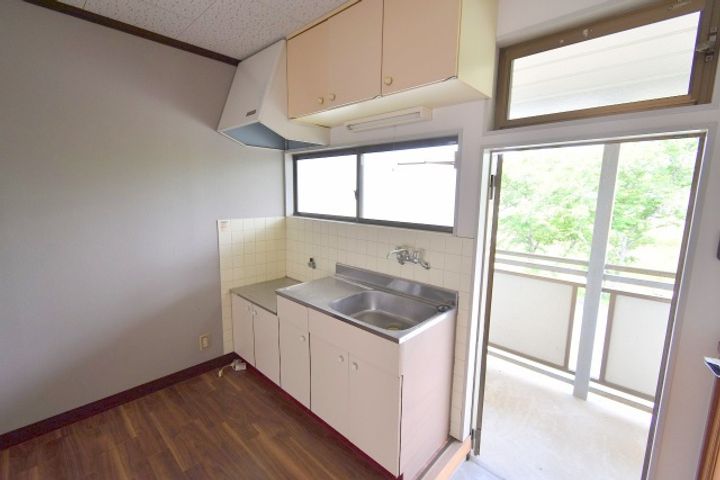 広島県山県郡北広島町丁保余原(アパート)の賃貸物件のキッチン