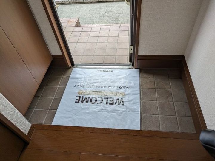 静岡県浜松市中央区富塚町(一戸建)の賃貸物件の玄関