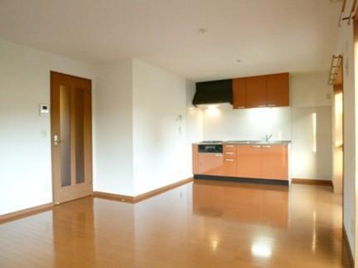 オーポンヒルズの居間