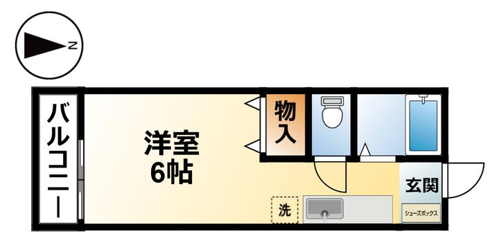 千葉県東金市求名(アパート)の賃貸物件の間取り