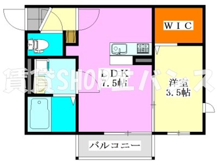 グリーンハイム東船橋の間取り