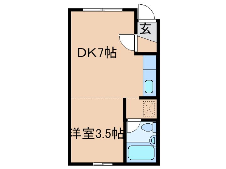 パークサイドIの間取り