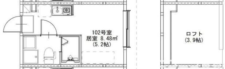 東京都葛飾区堀切2(アパート)の賃貸物件の間取り