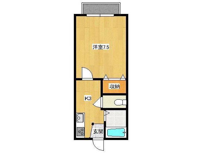 ●ヴィラシティソーワの間取り