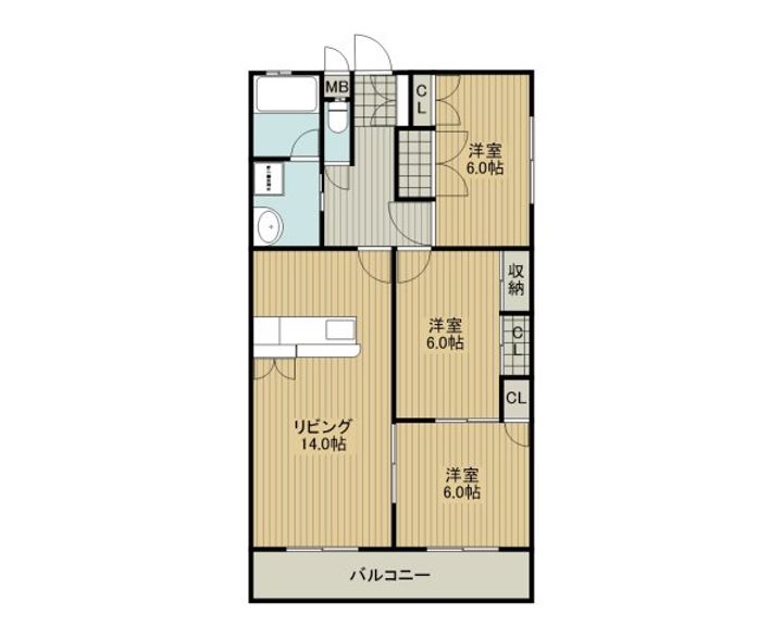 MCスクエアの間取り