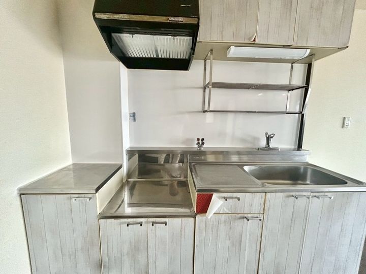 大阪府大阪市住吉区苅田8丁目の賃貸マンションのキッチン
