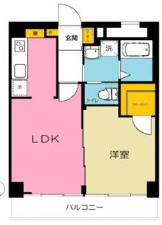 メゾンパーク大森の間取り