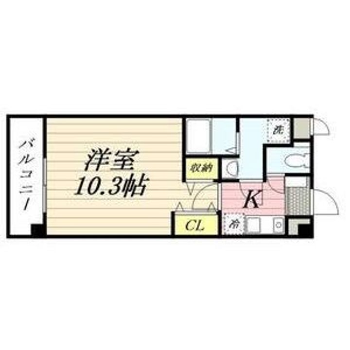 HF今池南レジデンスWESTの間取り