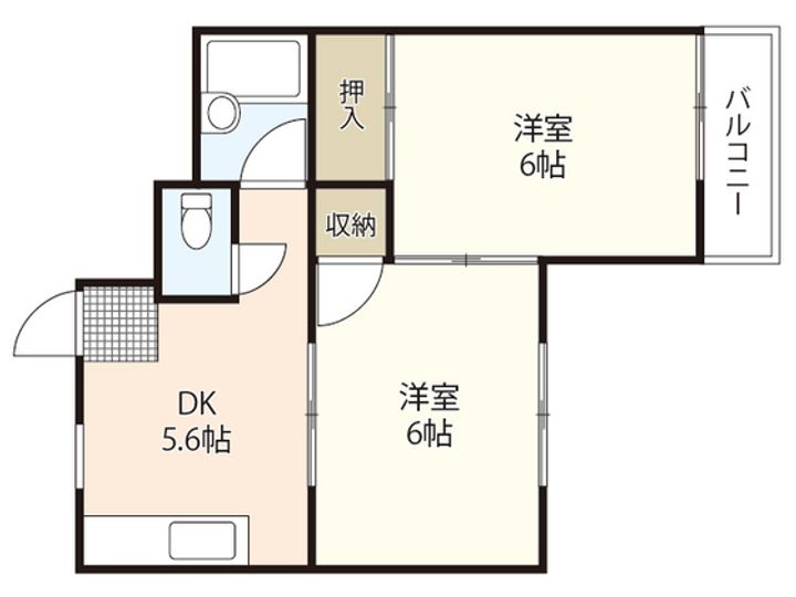 椿本ビルの間取り