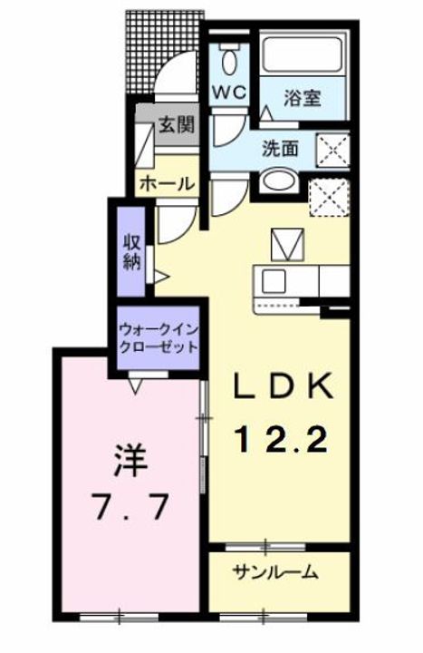 リーヴユイットの間取り