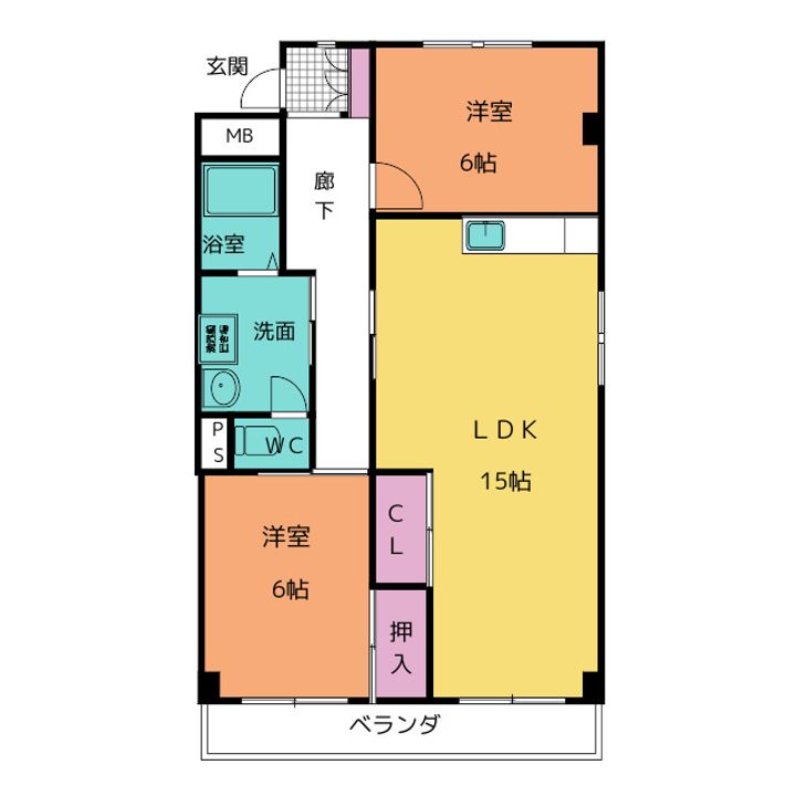 メゾンWithの間取り